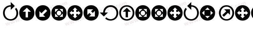 UchronyArrows Bold字体转换